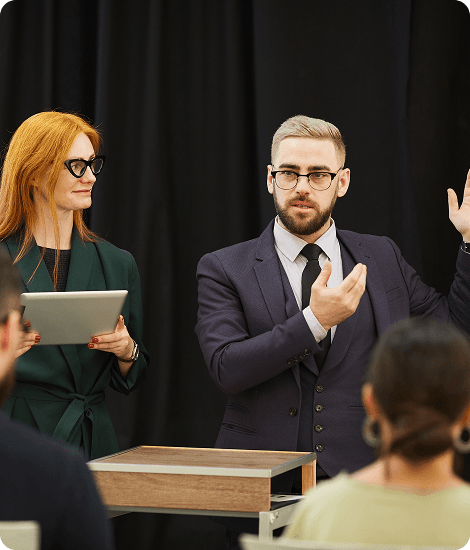 Auction speaker