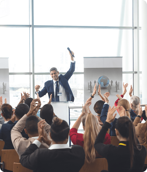 Auction speaker